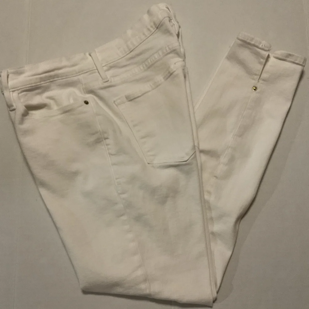 Frame Le Skinny De‎ Jeanne Crop Women’s Jeans size 30 White - Picture 11 of 12